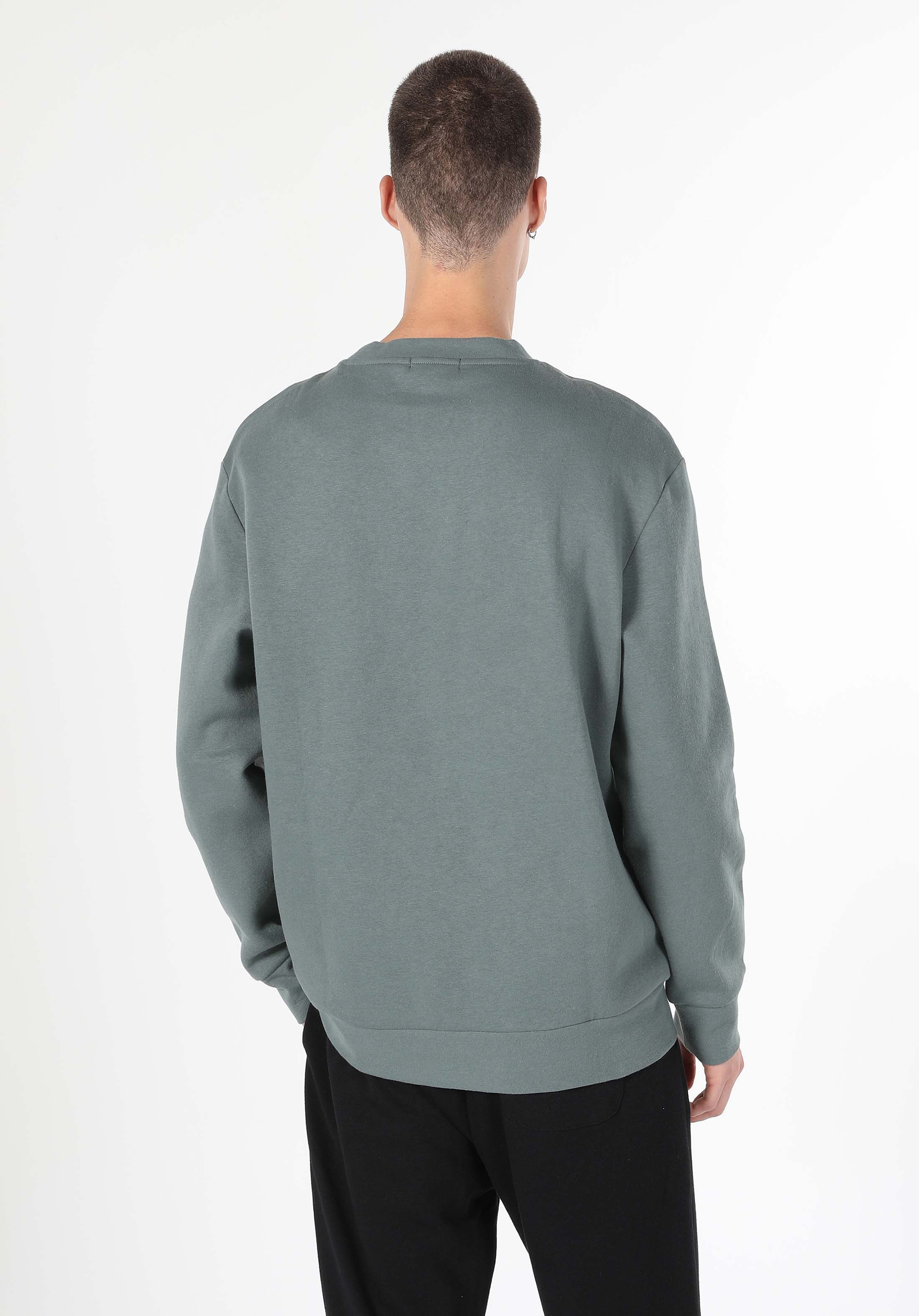 Afficher les détails de Vert Homme Pull-over