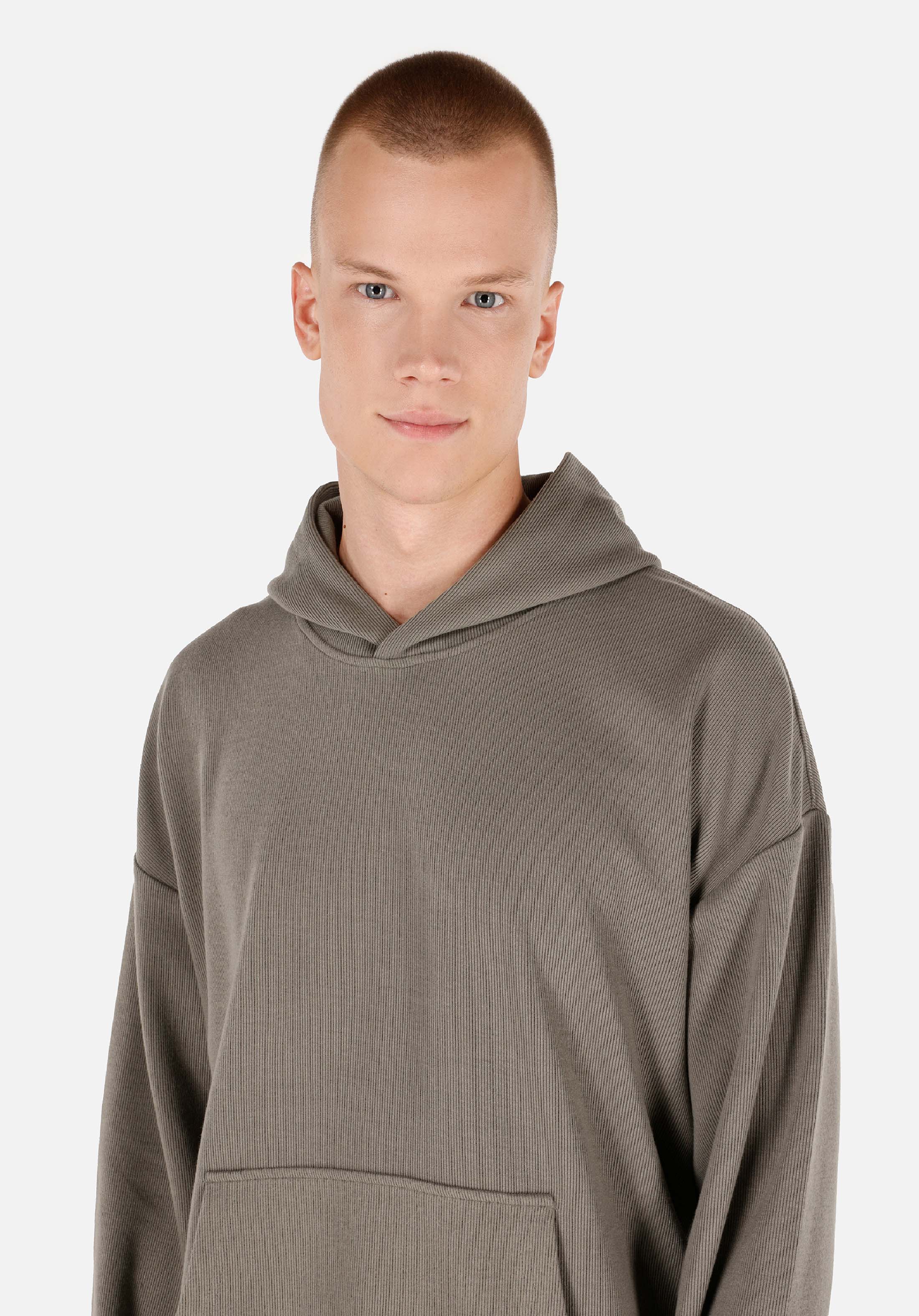 Afficher les détails de Kaki Homme Pull-over