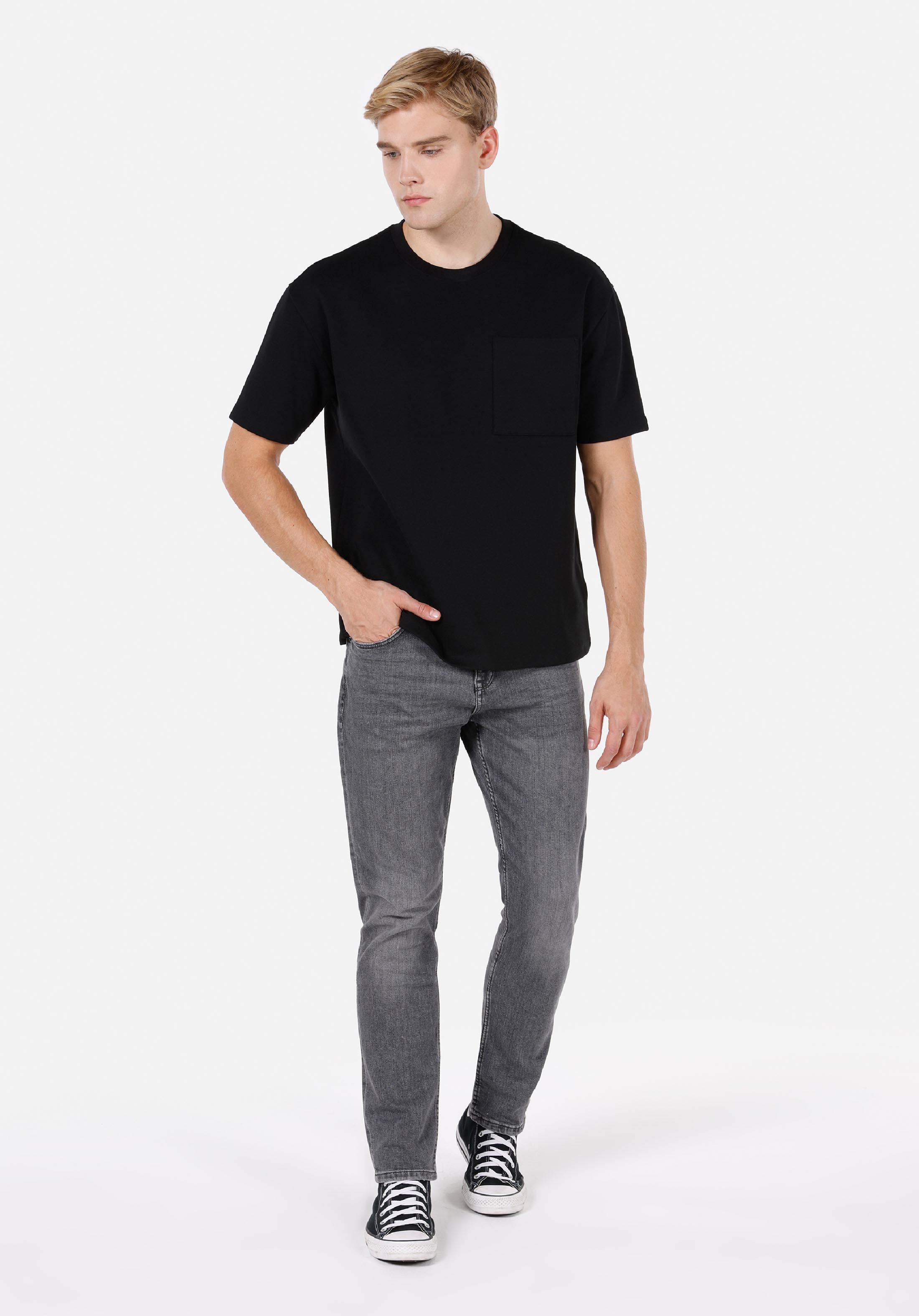 Afficher les détails de Noir Homme Pantalons