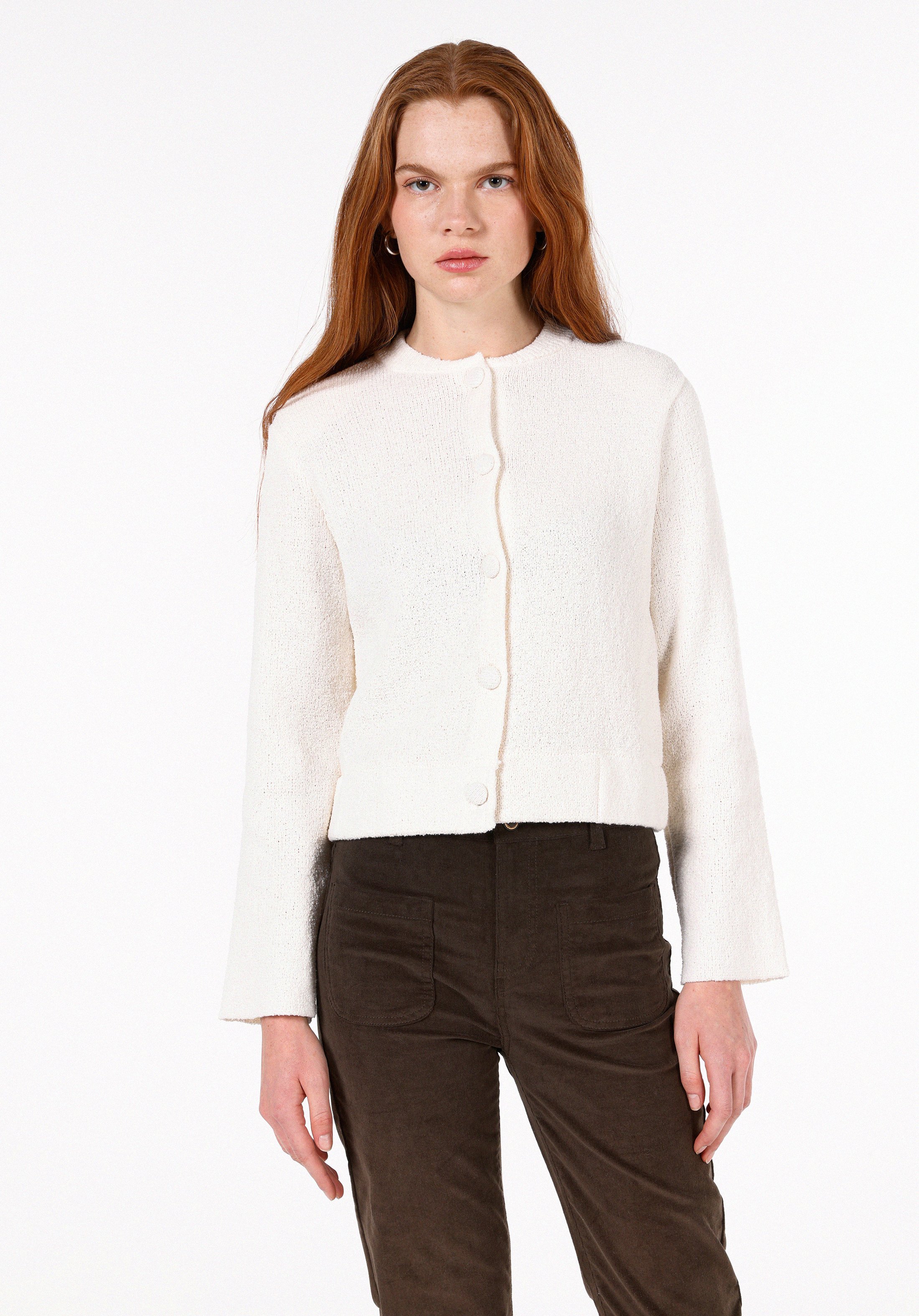 Afficher les détails de Ecru Femmes Cardigan