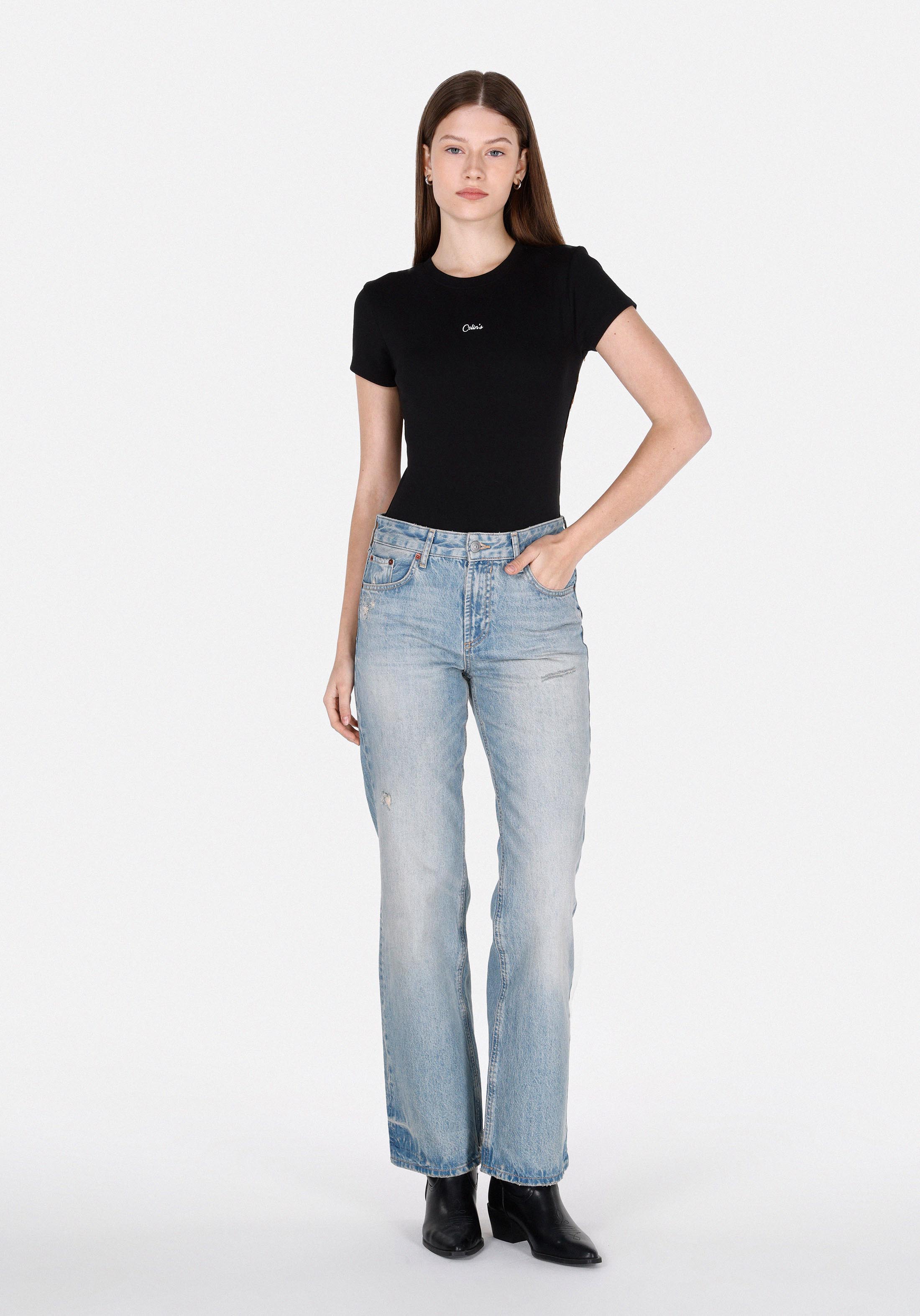 Afficher les détails de Bleu Femmes Pantalons