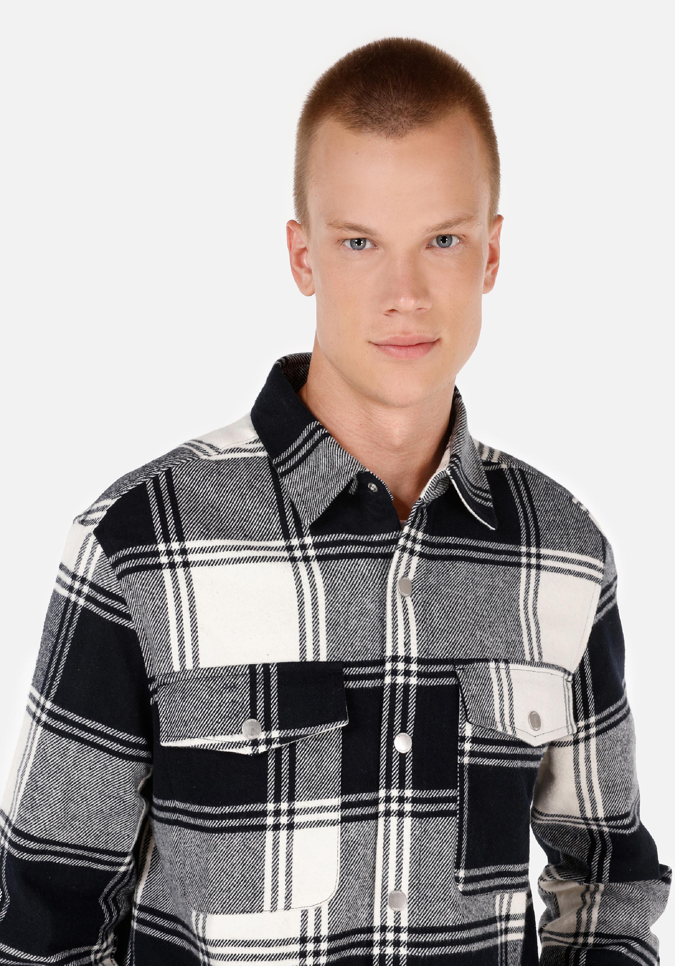 Afficher les détails de Anthracite Homme Chemise À Manches Longues