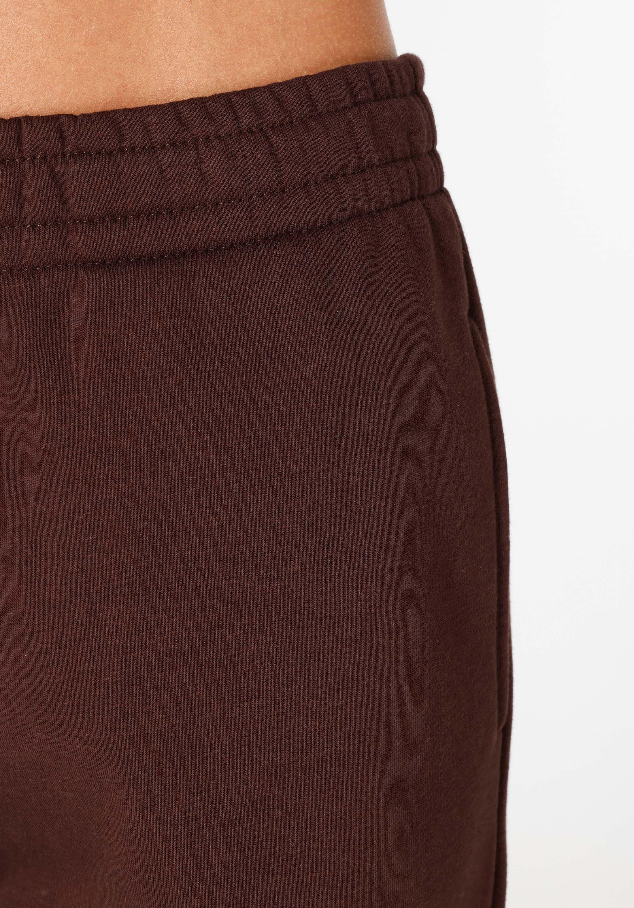Afficher les détails de Marron Femmes Pantalon De Survêtement