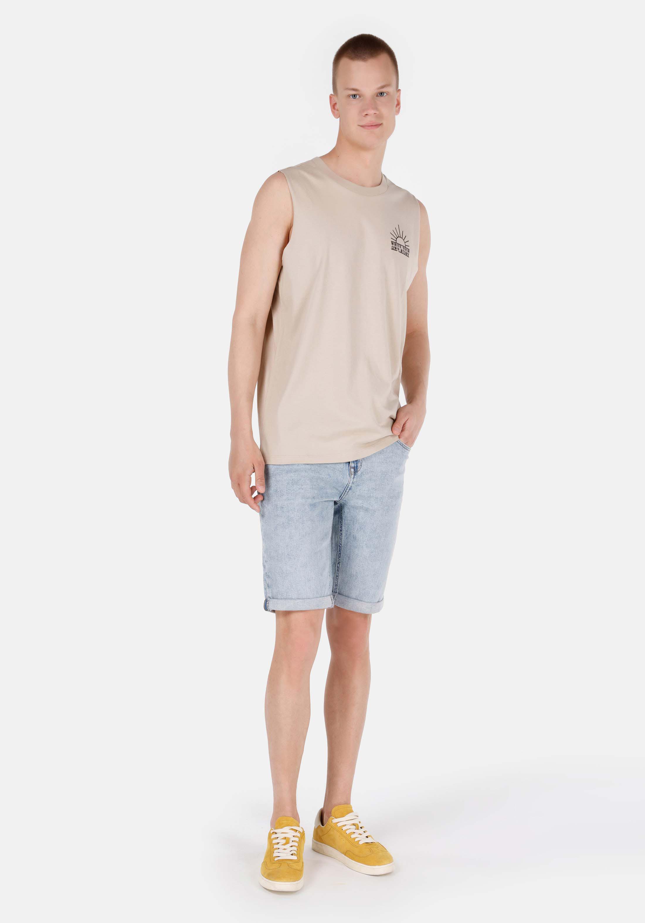 Afficher les détails de Beige Homme Sportif