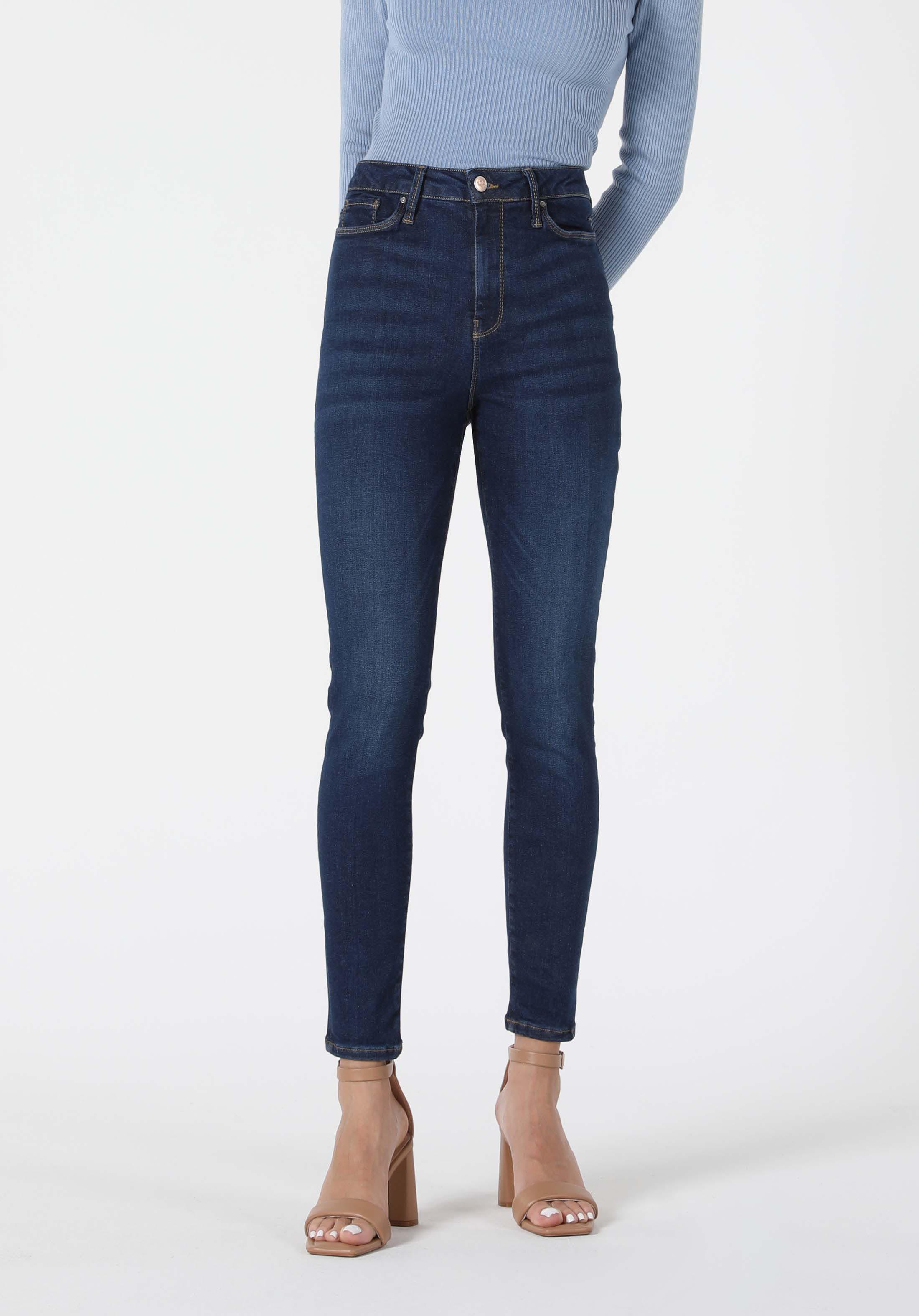 Afficher les détails de Bleu Femmes Pantalons