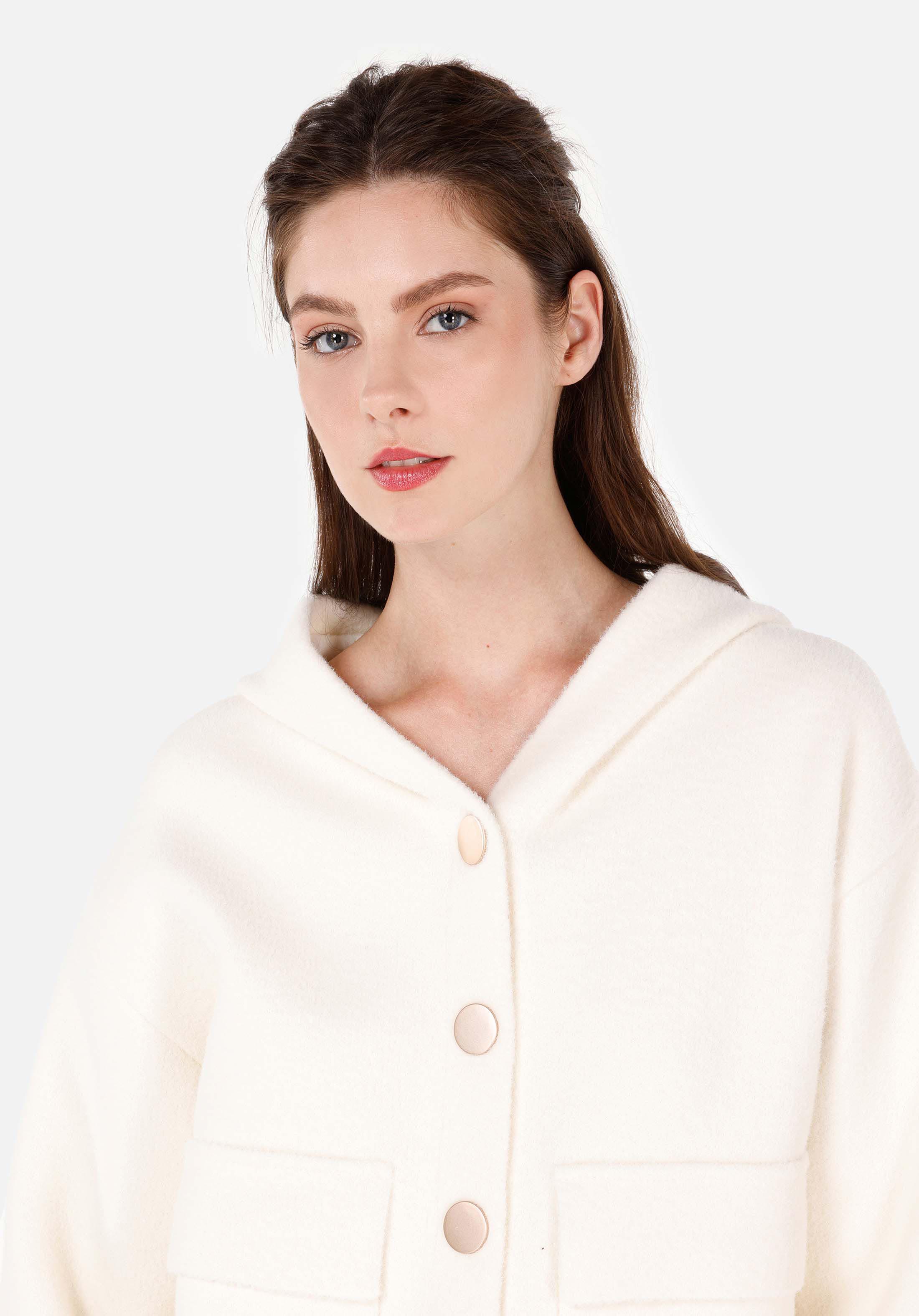 Afficher les détails de Blanc Femmes Cardigan
