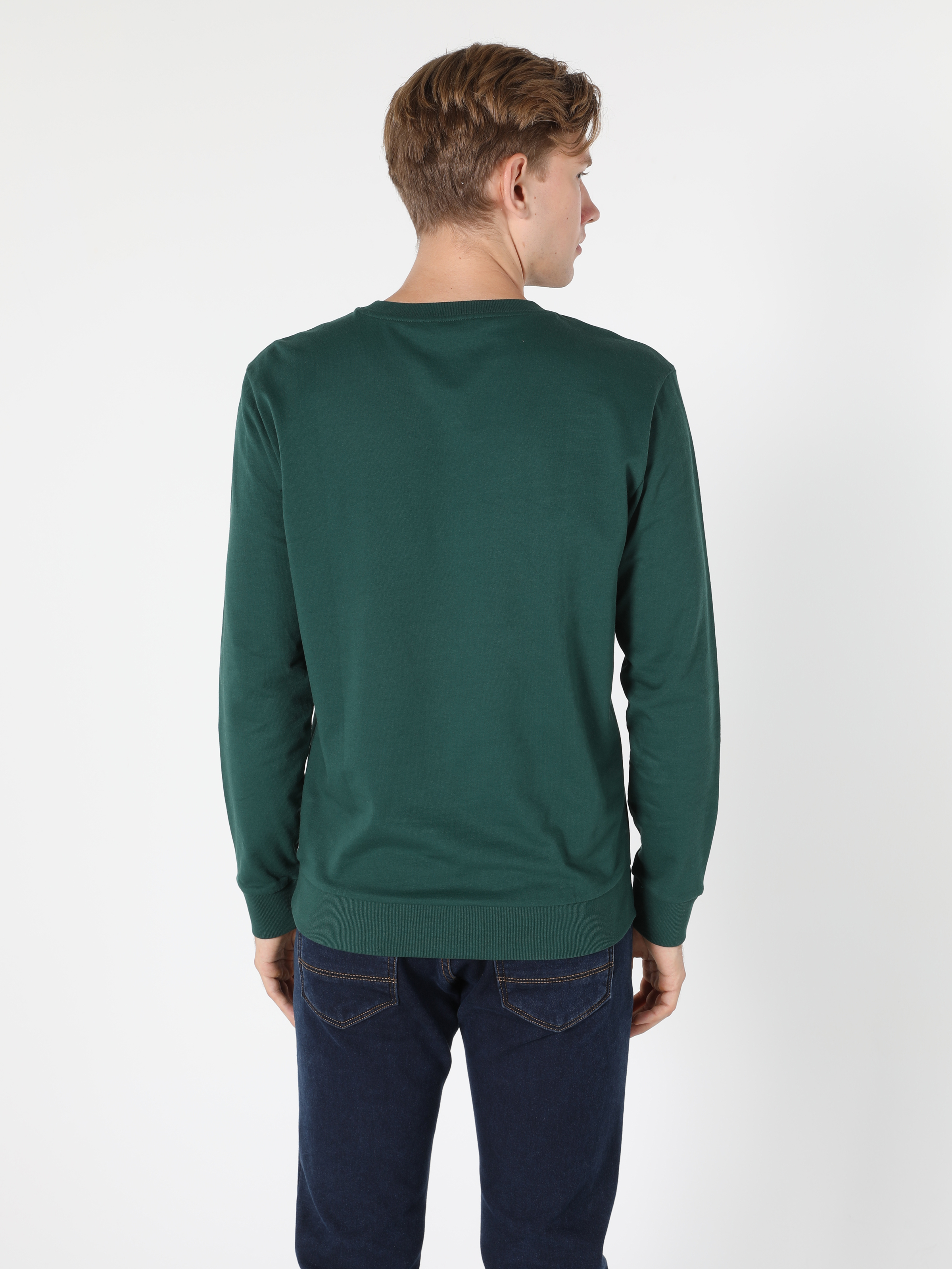 Afficher les détails de Vert Homme Pull-over