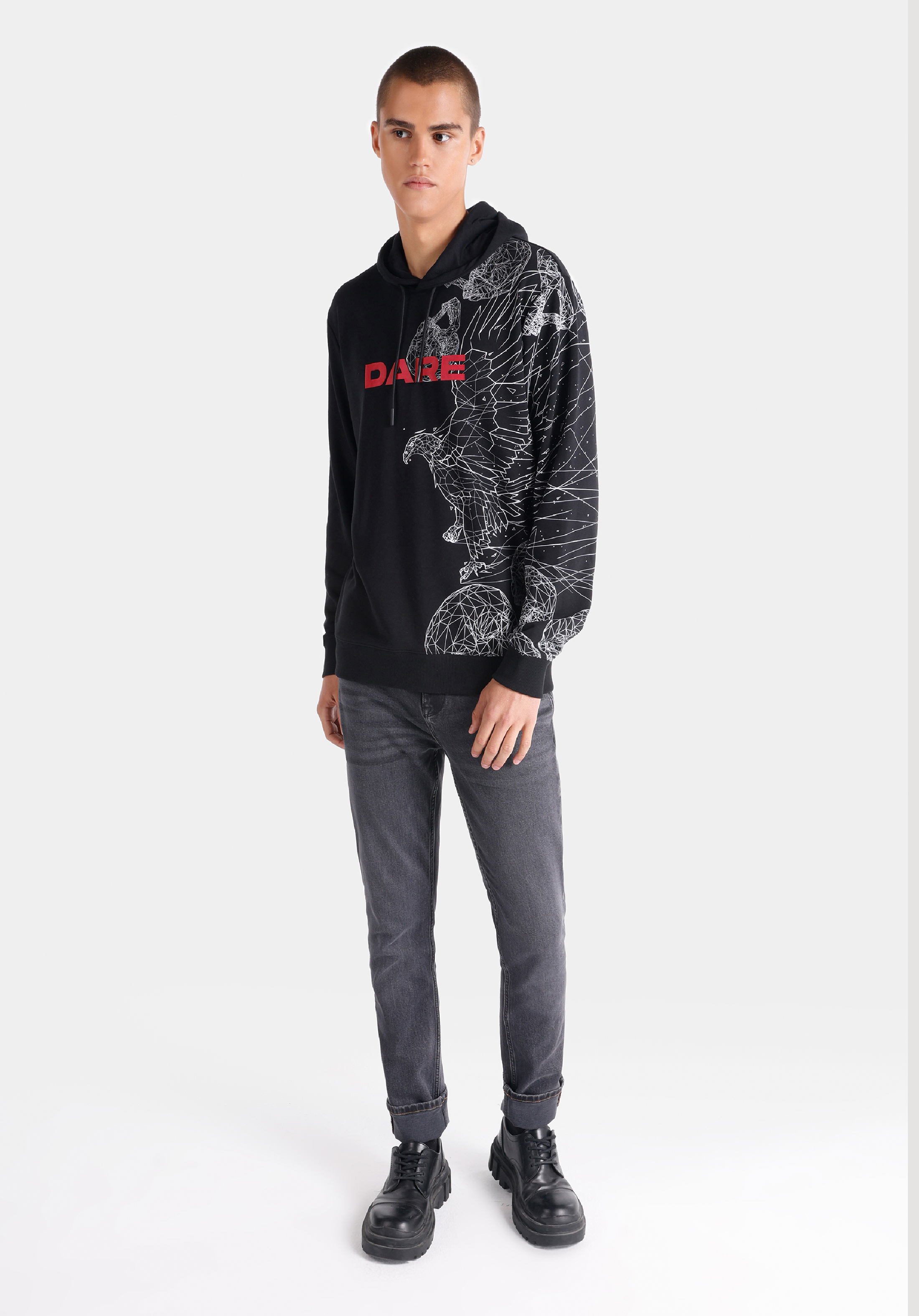 Afficher les détails de Noir Homme Pull-over