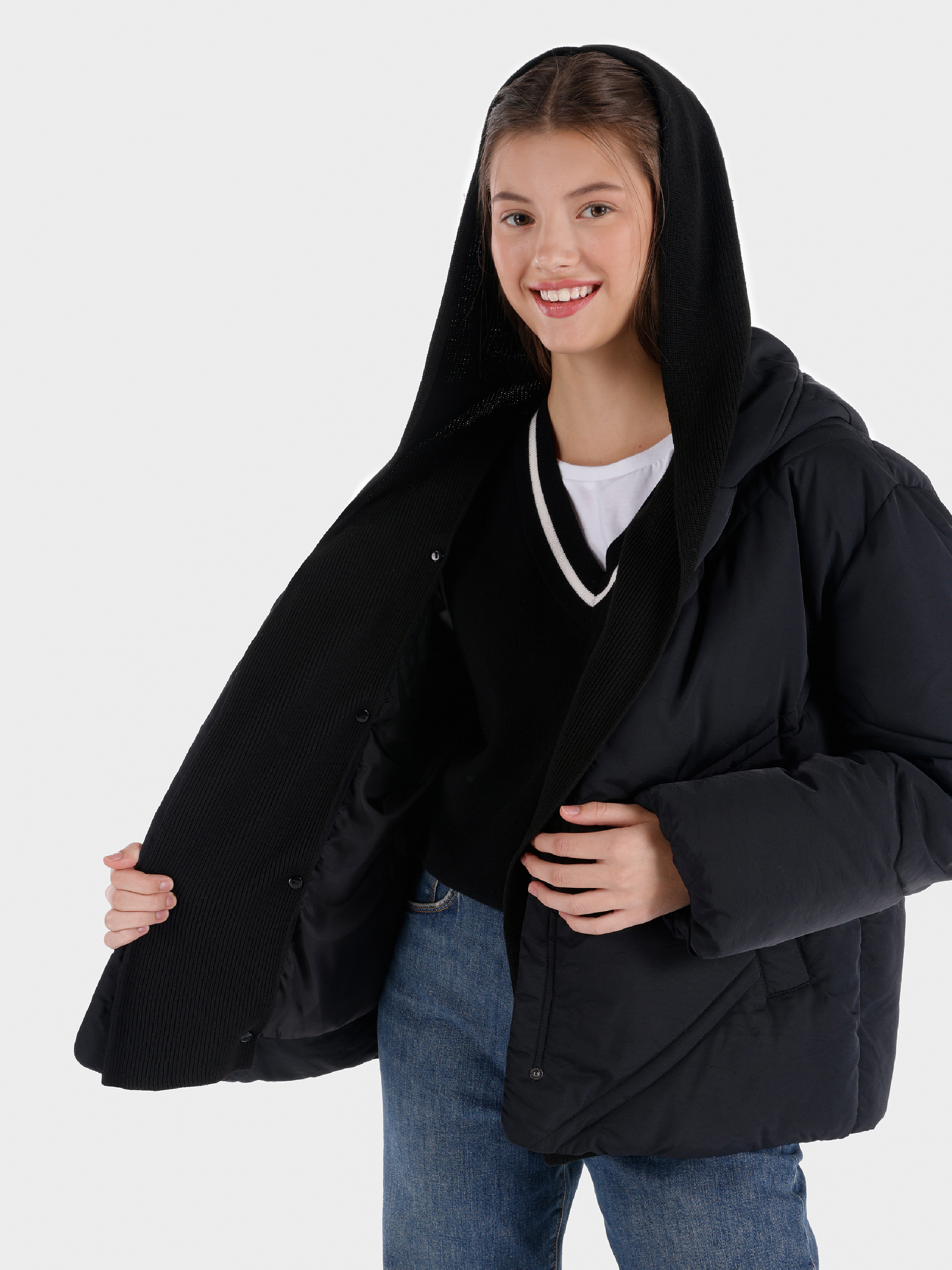 Afficher les détails de Noir Femmes Vestes