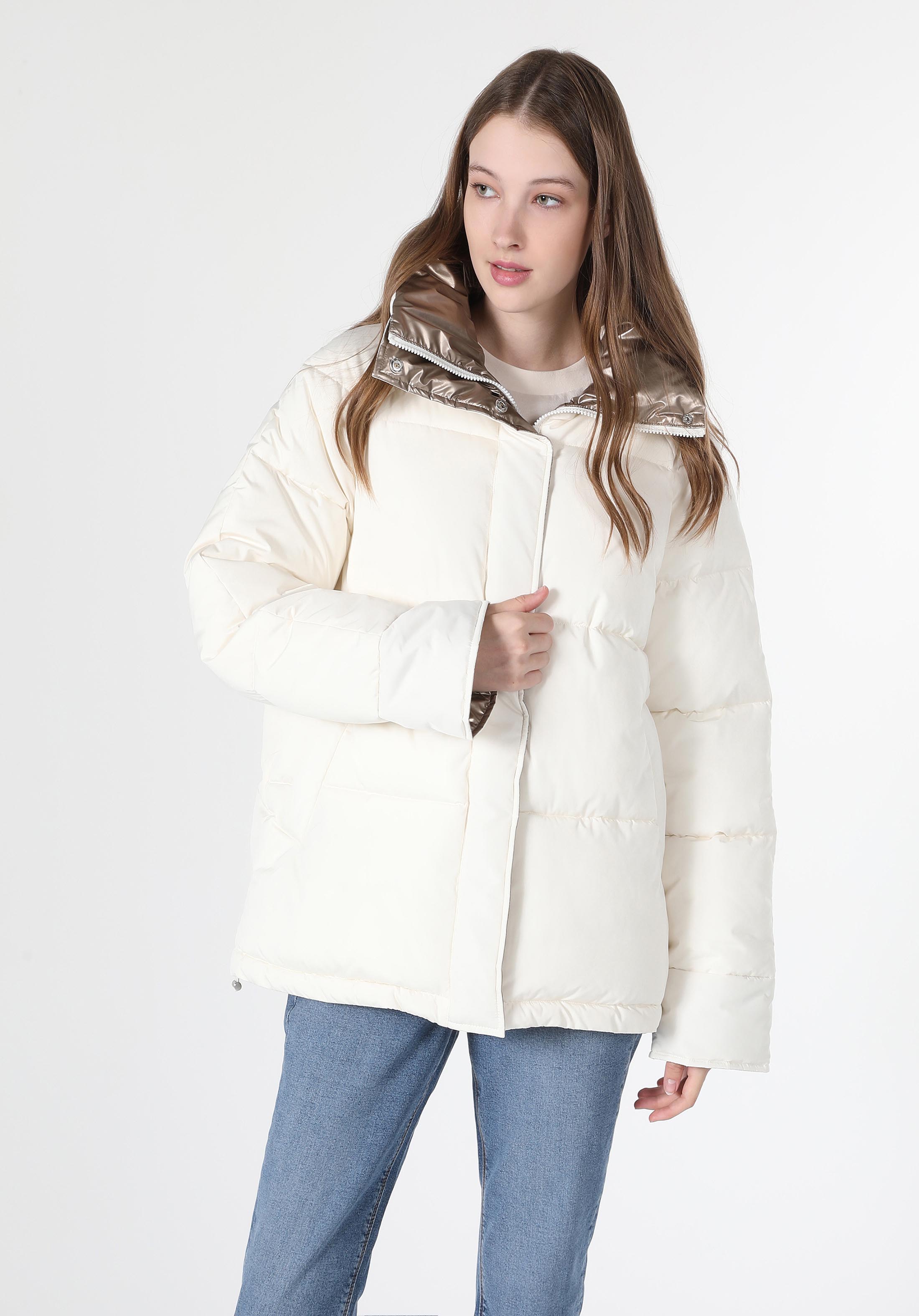 Afficher les détails de Blanc Femmes Vestes