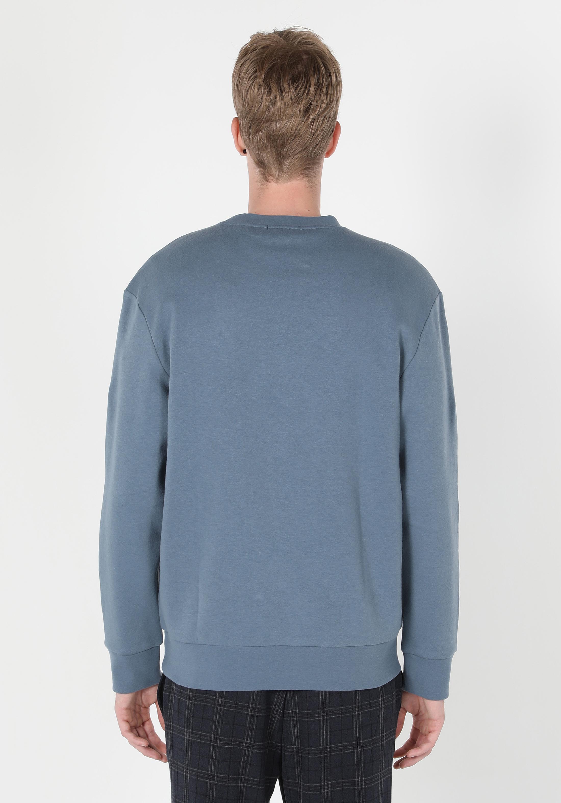 Afficher les détails de Bleu Homme Pull-over