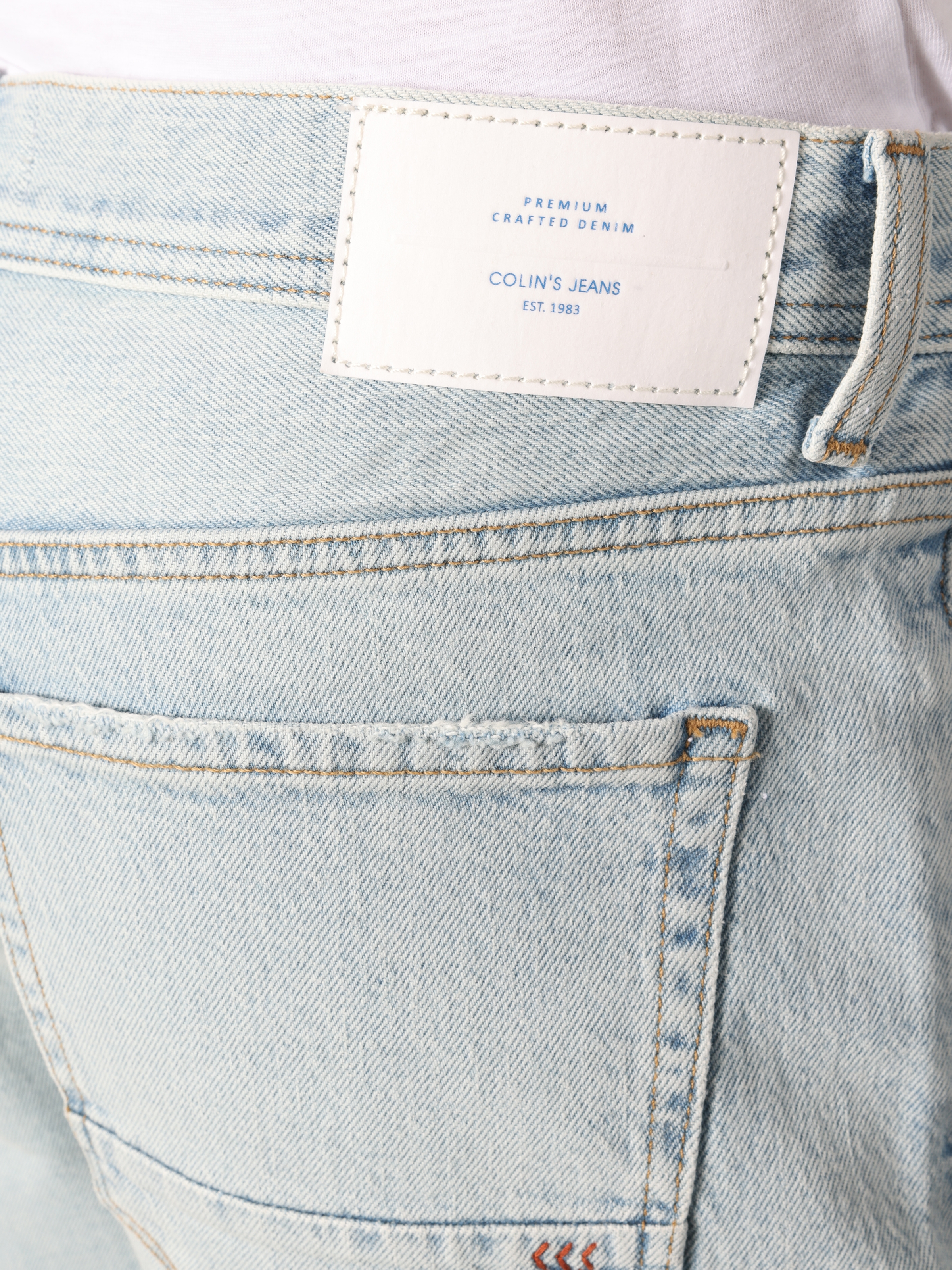 Afficher les détails de Short Baggy Fit Taille Moyenne Bleu Pour Homme