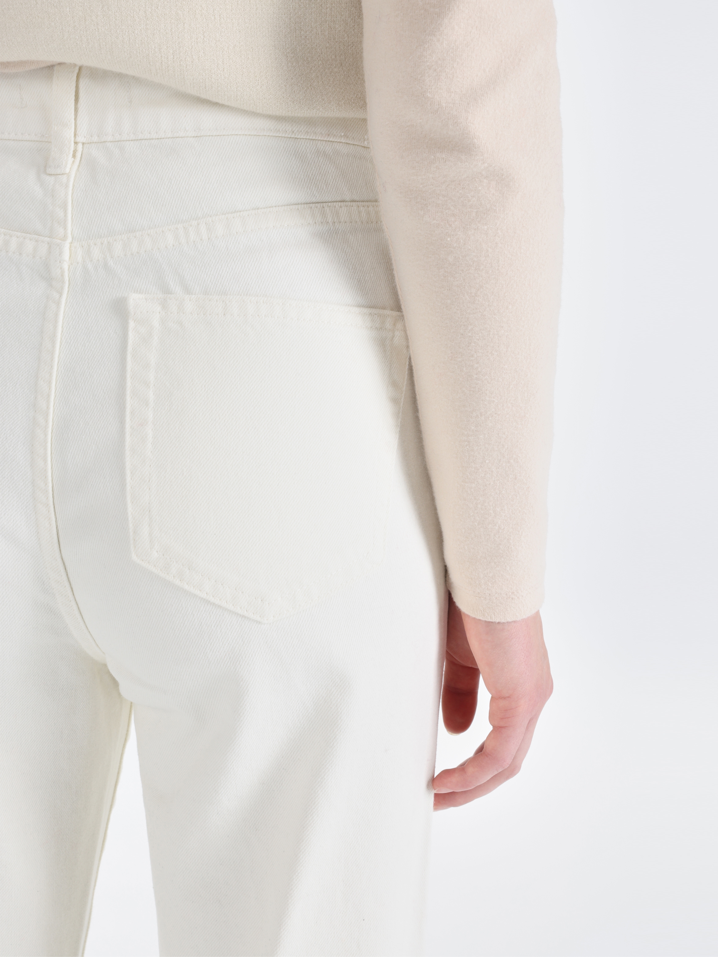 Afficher les détails de Blanc FEMMES Pantalons