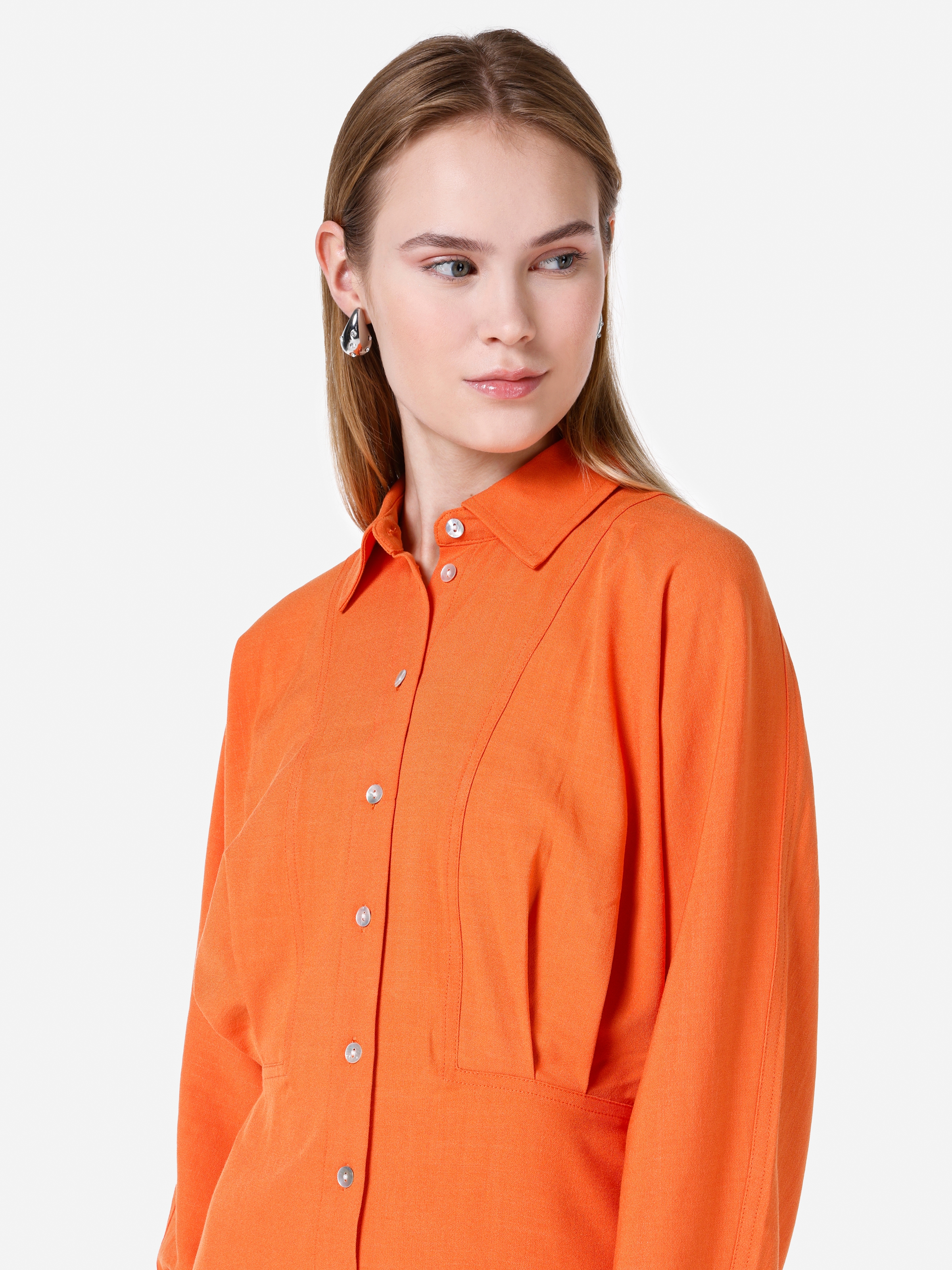 Afficher les détails de Orange FEMMES Robe