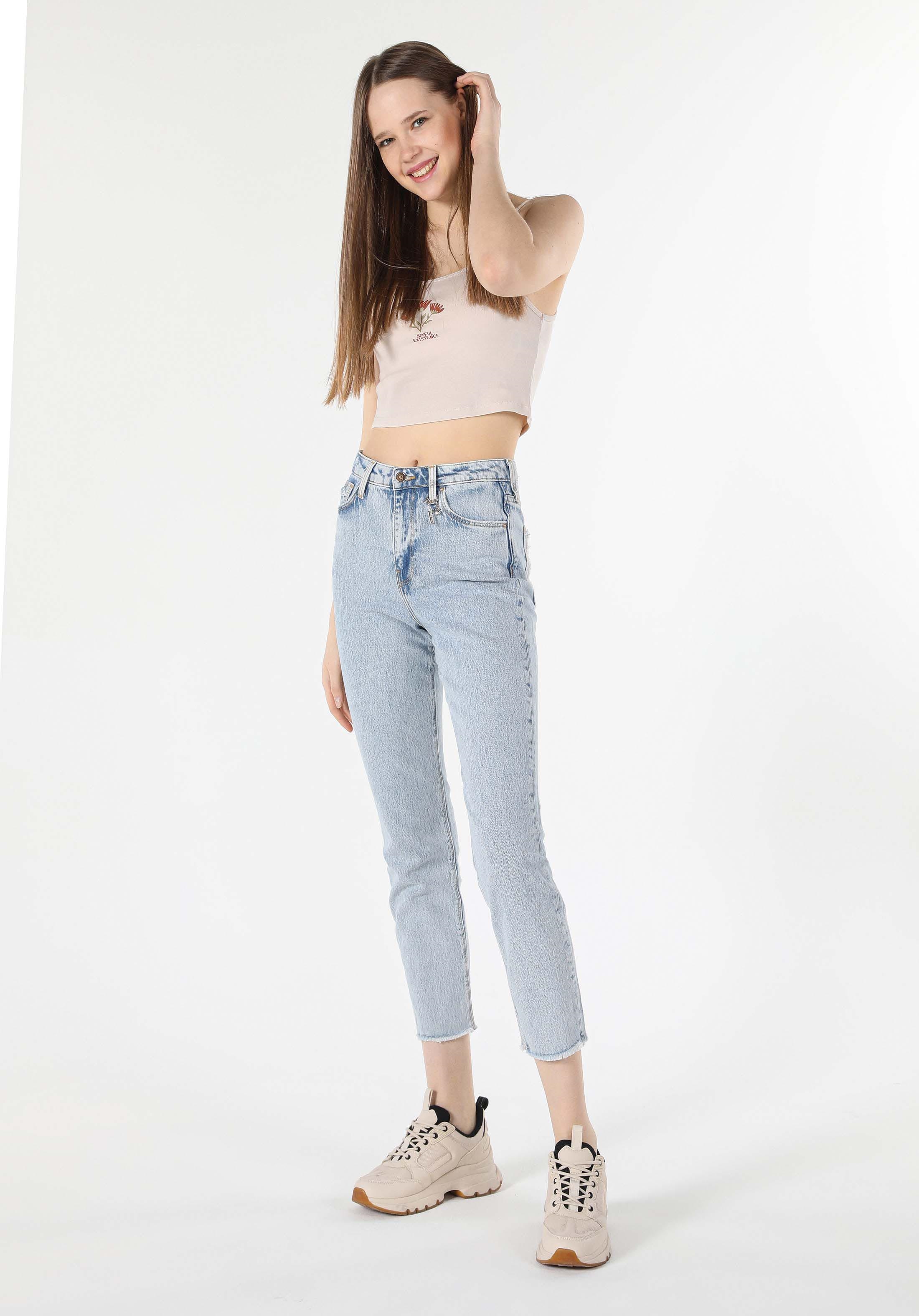 Pantalon Femme 891 Maya Coupe Slim Taille Normale Jean