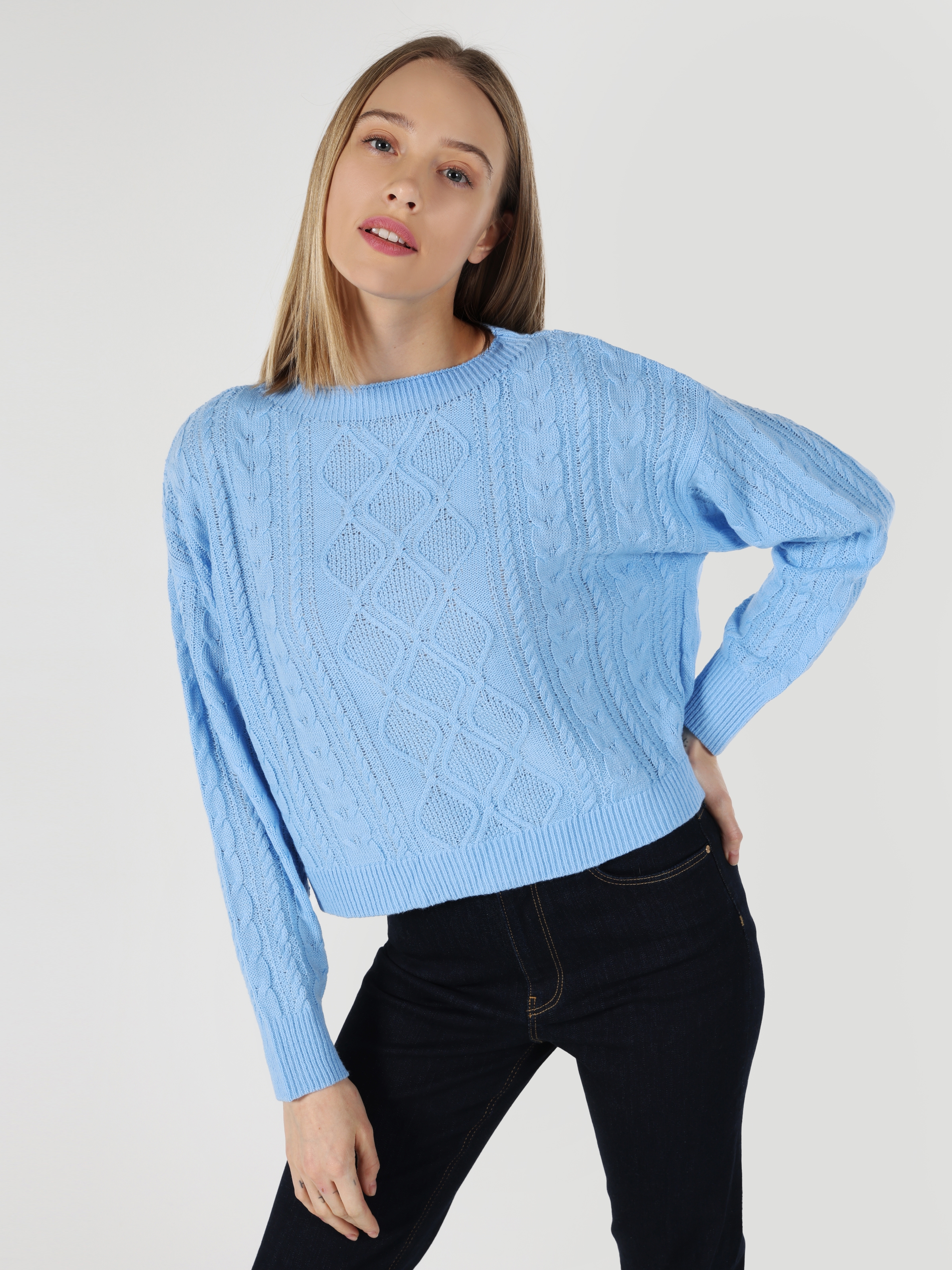 Afficher les détails de Sweatshirt Bleu Femmes