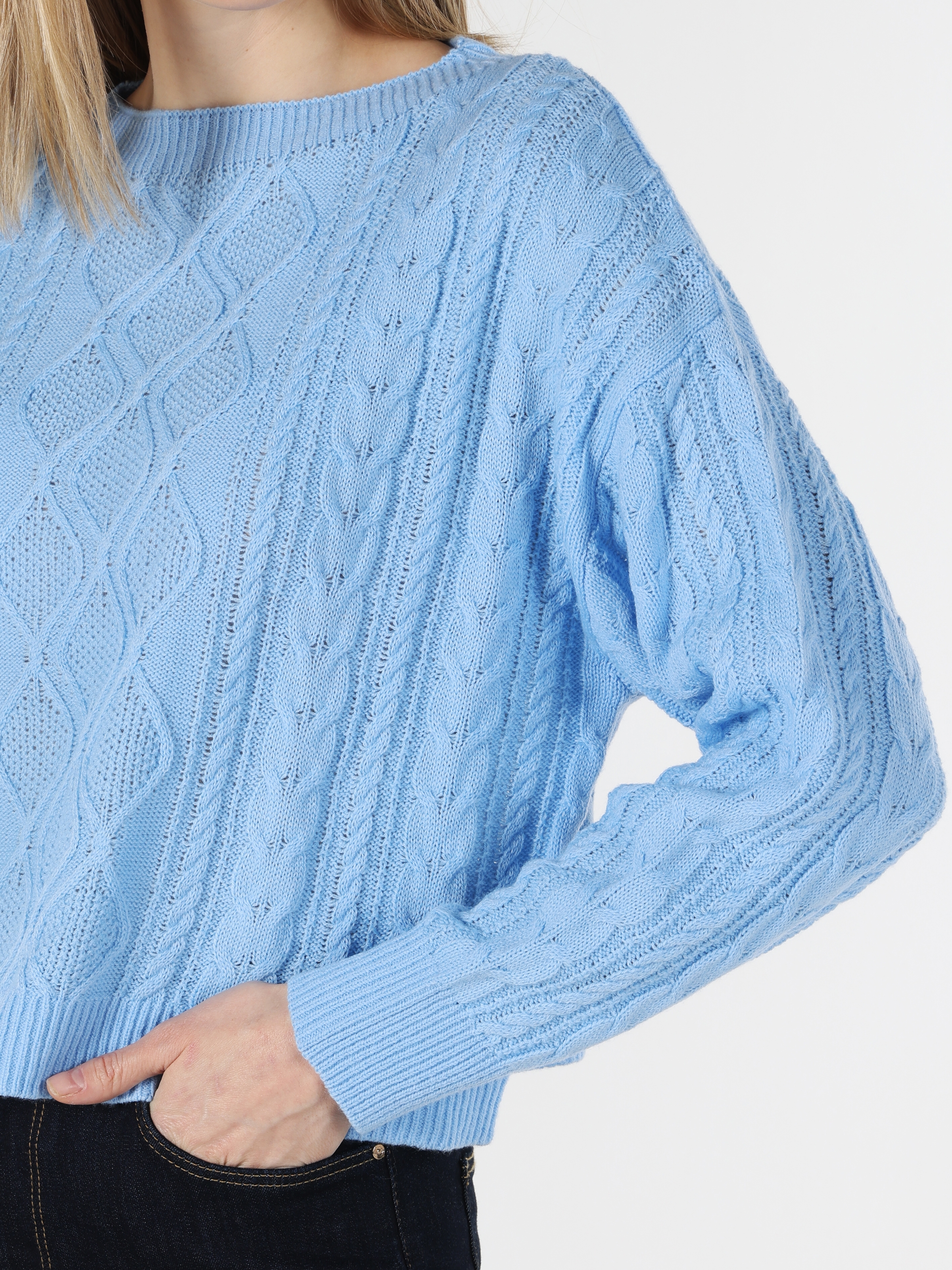 Afficher les détails de Sweatshirt Bleu Femmes