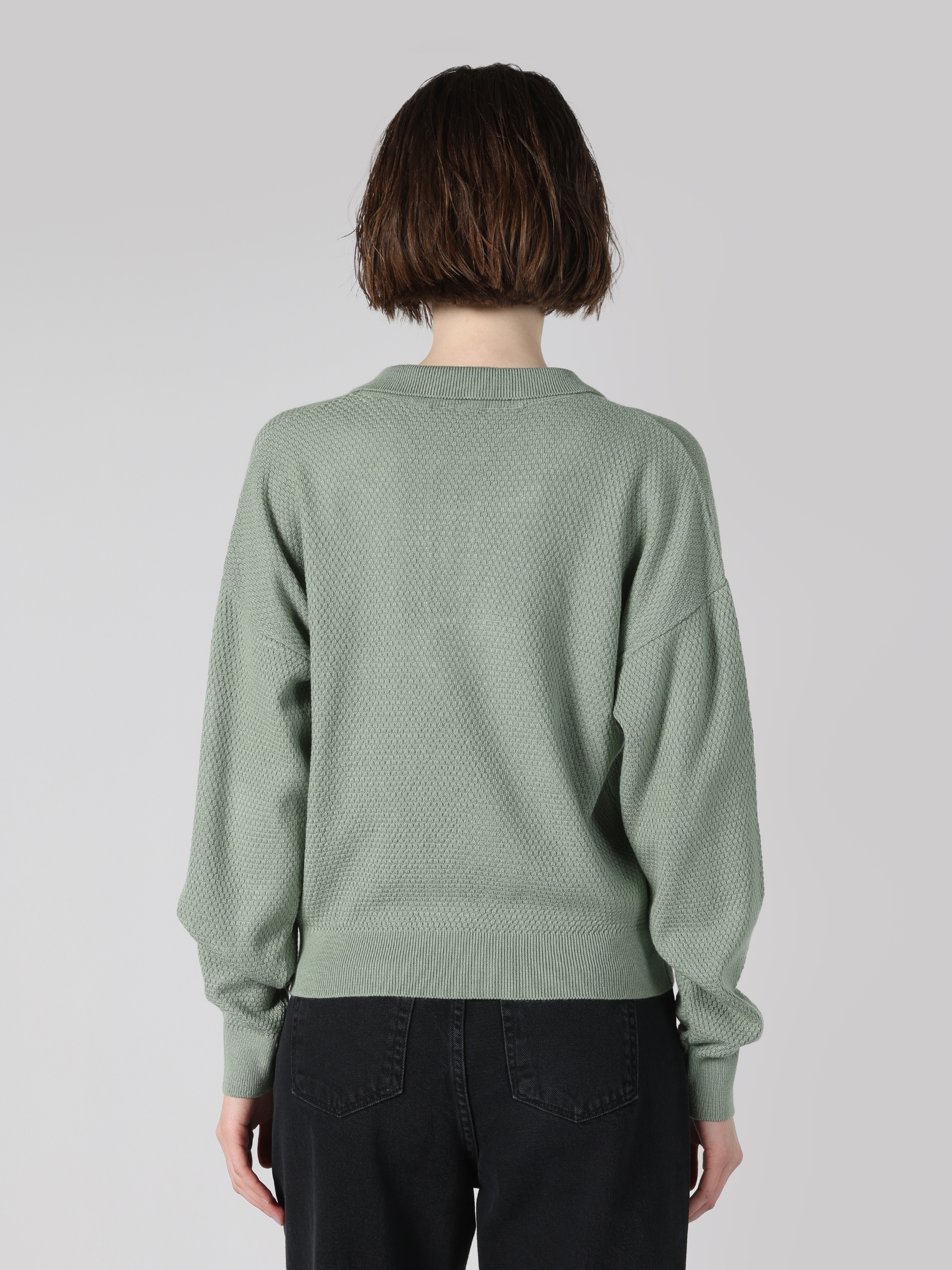 Afficher les détails de Sweatshirt Vert Femmes