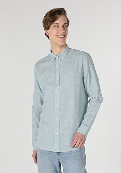 Image de Chemise À Manches Longues  Regular Fit   Homme