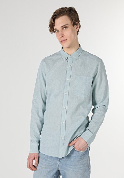Image de Chemise À Manches Longues  Regular Fit   Homme