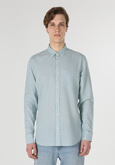 Image de Chemise À Manches Longues  Regular Fit   Homme
