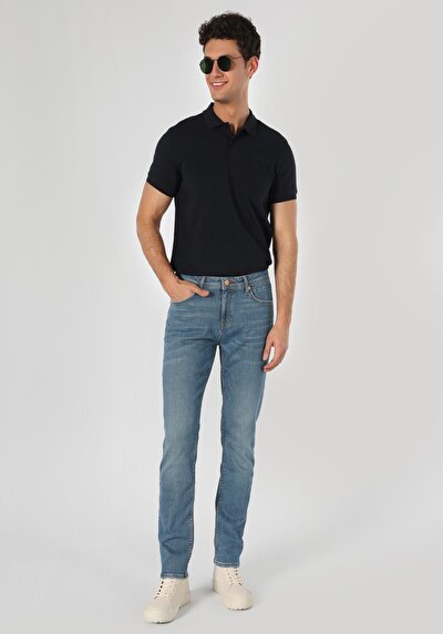 Image de 044 Karl Pantalon Denim   En  Straight Fit Homme