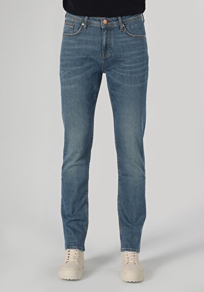Image de 044 Karl Pantalon Denim   En  Straight Fit Homme