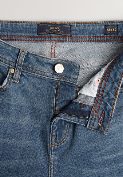 Afficher les détails de 044 Karl Pantalon Denim   En  Straight Fit Homme