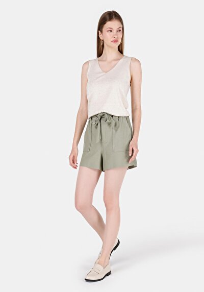 Image de Tricot Ecru Slim Fit  Femme