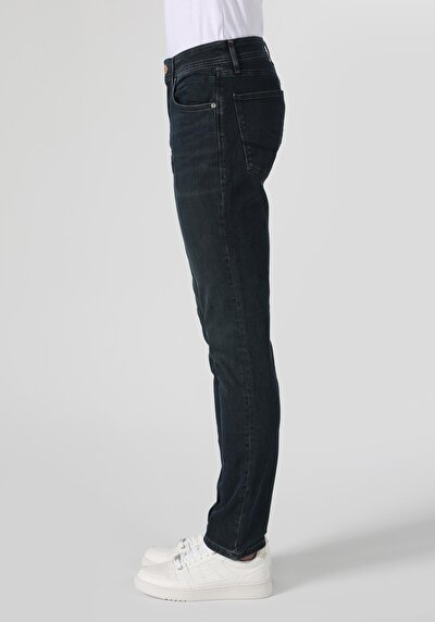 Image de 044 Karl Pantalon Bleu Foncé   En  Straight Fit Homme