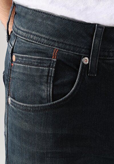 Afficher les détails de 044 Karl Pantalon Bleu Foncé   En  Straight Fit Homme