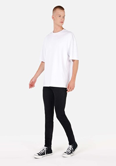 Image de 040 Alex Pantalon Marine Skinny Leg Low Rise En Skinny Fit Homme
