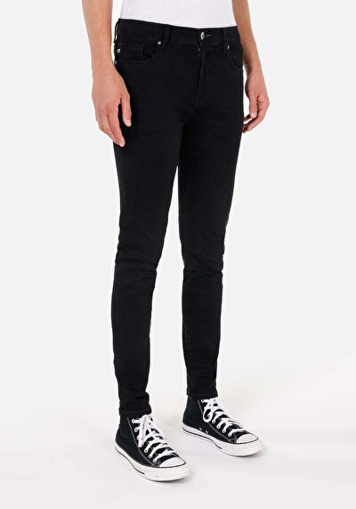 Afficher les détails de 040 Alex Pantalon Marine Skinny  Leg Low Rise En  Skinny Fit Homme