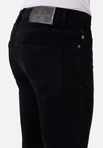 Afficher les détails de 040 Alex Pantalon Marine Skinny  Leg Low Rise En  Skinny Fit Homme