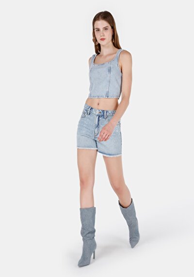 Image de Short Mom Fit Femme