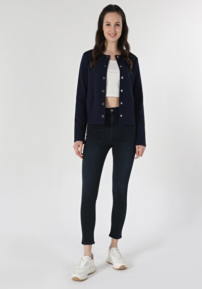 Image de Veste De Blazer Marine    Femme