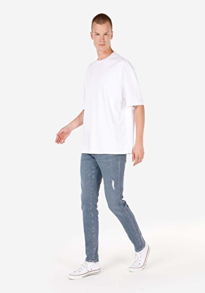 Image de 041 Danny Pantalon Denim Slim Leg Low Rise En  Slim Fit Homme