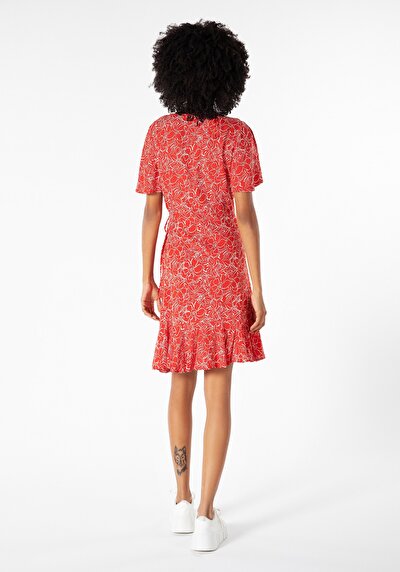 Image de Robe Rouge Slim Fit Femme