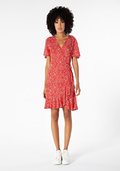 Image de Robe Rouge Slim Fit    Femme