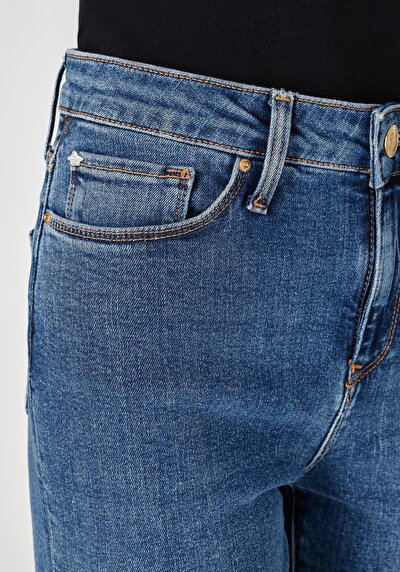 Image de 703 Carla Pantalon  Straight Leg  En  Slim Fit Femme
