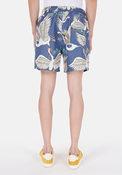 Image de Short De Bain Marine Slim Fit  Homme