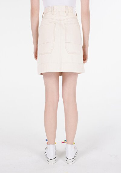 Image de Jupe Bleu Slim Fit Femme