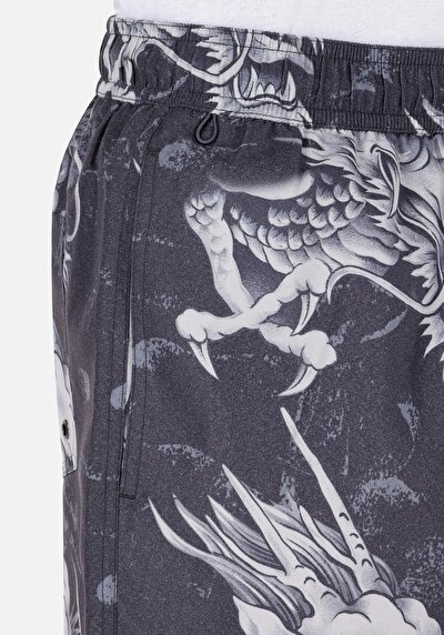 Afficher les détails de Short De Bain Noir Slim Fit  Homme
