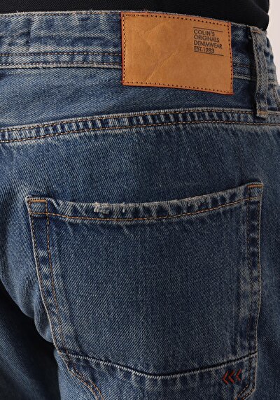 Afficher les détails de 045 David Pantalon Bleu   En  Regular Fit Homme