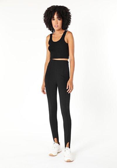 Afficher les détails de Pantalon De Survêtement Noir  Femme