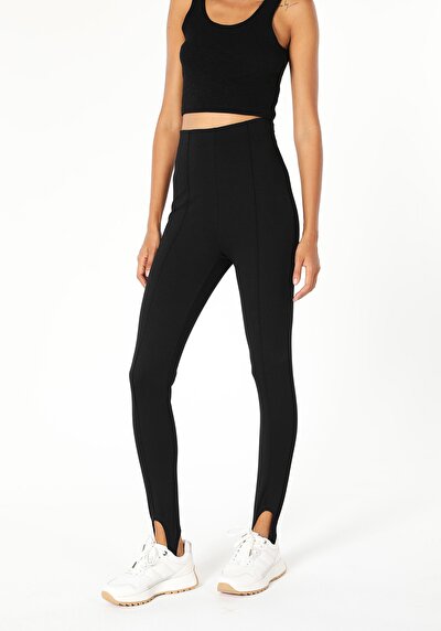 Afficher les détails de Pantalon De Survêtement Noir  Femme