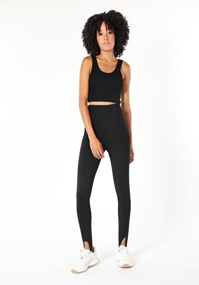 Afficher les détails de Pantalon De Survêtement Noir  Femme