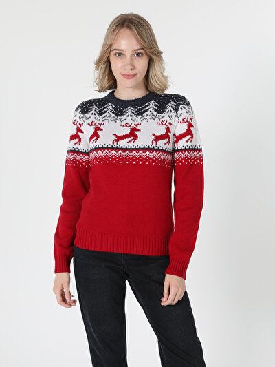 Image de Pull Rouge Slim Fit   Femme