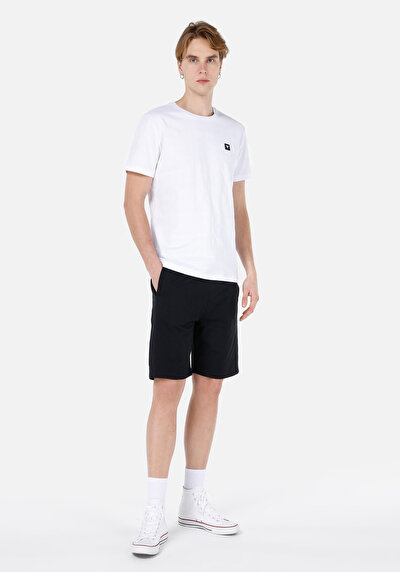 Image de Short Noir Regular Fit Homme