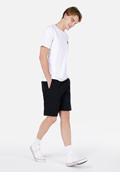 Image de Short Noir Regular Fit Homme